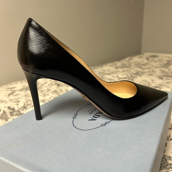Prada calzature donna Vernice st saffiano pump 38.5 - Picture 3 of 9